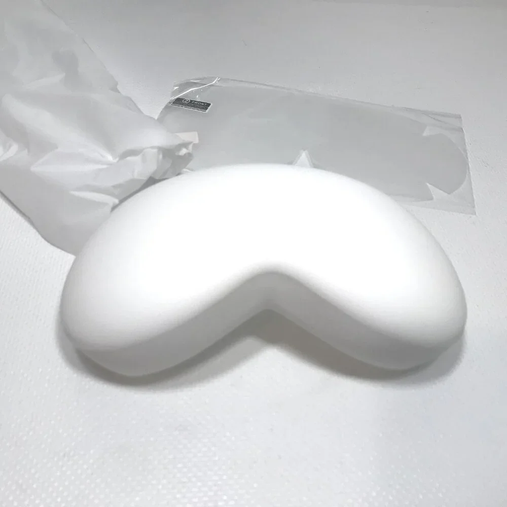 Designed for Apple Vision Pro Case White Silicone Pro VR Headset Case